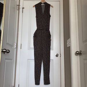 Michael Kors Animal Print Jumpsuit